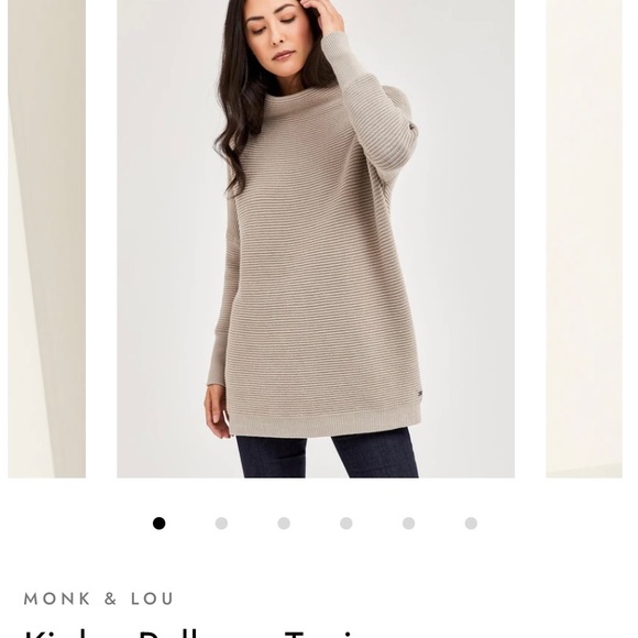 MONK & LOU Kinley Pullover Tunic - Picture 1 of 6